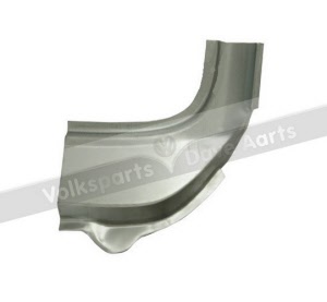 Reparatiedeel voorruitframe onder links